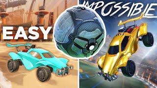 Learning 10 Rocket League mechanics from EASY to IMPOSSIBLE again [upl. by Nylad605]