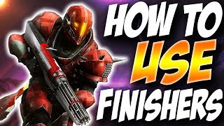 HOW TO USE FINISHERS in Destiny 2 Shadowkeep [upl. by Manson172]