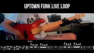 Uptown Funk live loop [upl. by Yrro]