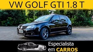 Volkswagen Golf GTI IV 18T 193cv Review  Especialista em CARROS [upl. by Philippa142]