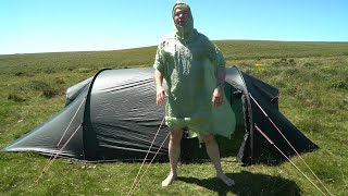 SHOOTOUT TENT Hilleberg Nammatj 3 vs MLD Poncho Which WINS tarp vs tent a fun battle [upl. by Grinnell]