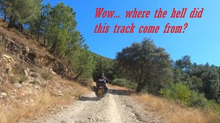 Moto Guzzi V85TT An Unexpected Offroad Adventure in Portugal [upl. by Hyacinthie]