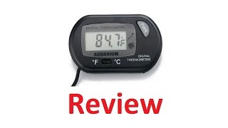 HDE Digital Aquarium Thermometer Review [upl. by Nyliret987]