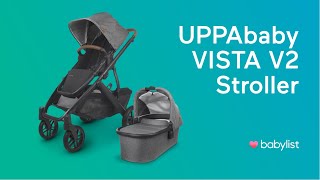 UPPAbaby VISTA V2 Stroller Review  Babylist [upl. by Lairea]