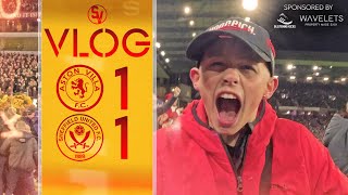 Aston Villa 11 Sheffield United  VLOG [upl. by Aneral58]