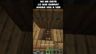 POV EL ALDEANO NO TE DA LO QUE QUERES  minecraft hytale minecraftgameplay clips skyblock [upl. by Skricki]