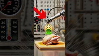 Can You Cook a Chicken by Slapping It ytshorts cooking meowflix [upl. by Ninos]