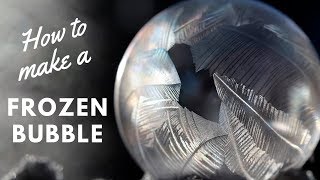 How To Make Frozen Bubbles [upl. by Stent]