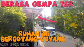 NONTON VIDEO INI BERADA ADA GEMPA  PANTAUAN CCTV JLMASJID BELAKANG TIPTOP [upl. by Ellertnom]