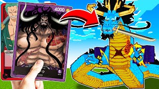 Cards Decide Our ONE PIECE POWERS in Minecraft Then Battle [upl. by Amik]