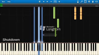 WINDOWS LONGHORN SOUNDS IN SYNTHESIA [upl. by Esau]