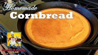 Homemade Cornbread Recipe  Cornbread Recipe [upl. by Joellen]