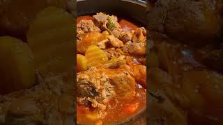 Pork Caldereta shortsvideo food shortsfeed shortsviral short shorts philippines shortvideo [upl. by Weasner]