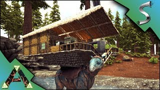 MUTATED PARACER MOBILE BASE PLUS KAPRO BREEDING  Ark RAGNAROK DLC Gameplay E16 [upl. by Arotal]