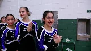 Woodhaven Cheerleading  1624  Allen Park Invite [upl. by Asilam]