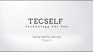 Spring Web Flux Security [upl. by Sihonn]