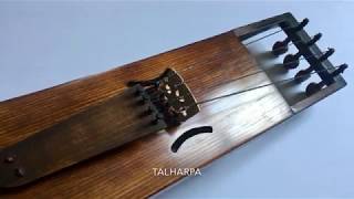 TagelharpaTalharpa 4 String Bowed Lyre with C tuning CgCG [upl. by Fabrianne602]