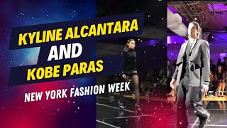 KYLINE ALCANTARA AND KOBE PARAS UPDATE RUMAPA SA NEW YORK FASHION WEEK COUPLE GOAL ❤️ [upl. by Siegel755]