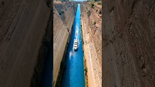 Corinth Canal Cruise in Peloponnese Greece [upl. by Nojel]