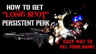 Black Ops 2 Zombies Buried  How To Get quotSniper Extra Pointsquot Persistent Perk Tutorial [upl. by Adlen]