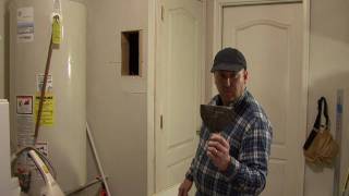 Easy Drywall Repair Typical Home Improvement [upl. by Atterehs523]