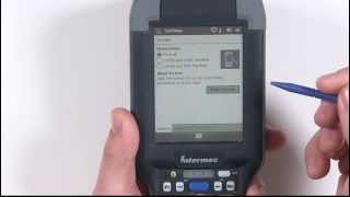 Intermec CK3 Touchscreen Calibration [upl. by Zuzana]