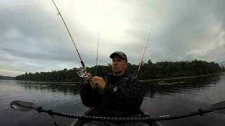 15quot Large Mouth Bass from Tobyhanna State Park [upl. by Atikat]