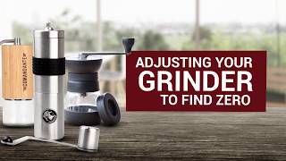 Adjust your Coffee Hand Grinder to find Zero Calibration  Alternative Brewing [upl. by Friedlander]