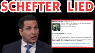 Adam Schefter OWNED on Twitter After SPREADING MISINFORMATION [upl. by Hahnert289]