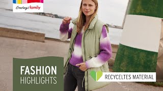 FASHIONHIGHLIGHTS  Ernstings family  DAMEN HERREN und KINDERMODE [upl. by Nelyahs]