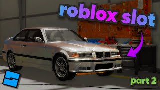 How To Make A Roblox Slot Car  WheelsRims 2 [upl. by Ginnie633]