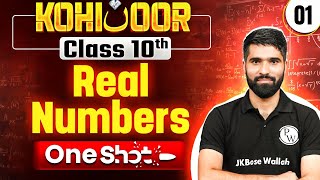 Real Numbers  FULL CHAPTER  Class 10th Maths JKBOSE  Kohinoor [upl. by Hausmann]