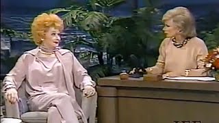 Lucille Ball interview with Joan Rivers on quotThe Tonight Showquot November 1985 [upl. by Dlaregztif]