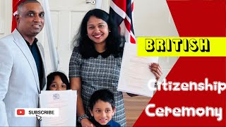 British citizenship ceremony UK citizenUK mallu [upl. by Dyrraj]