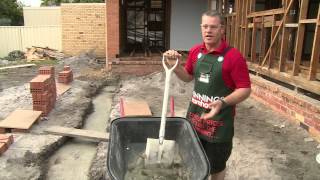 How To Mix Mortar  DIY At Bunnings [upl. by Mitman]