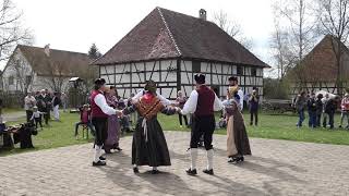 Traditional German DanceUpper Swabian Folk Dance 3 [upl. by Reinhart]