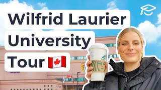 International Student Tour of Wilfrid Laurier University WLU 🇨🇦 [upl. by Kele]