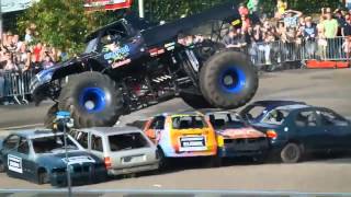 Haaksbergen accident Multiple angles  Monster truck rides on a crowd of people [upl. by Pamela]