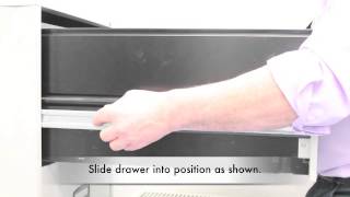 How to remove a filing cabinet drawer [upl. by Rim]