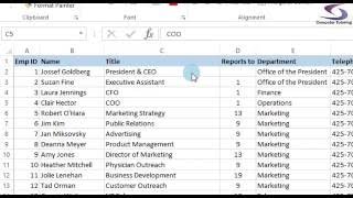 Create Organization Chart in Visio 2010 from Excel Spreadhsheet [upl. by Wrennie239]