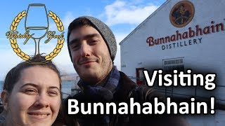 Visiting Bunnahabhain  what a view Premium tasting [upl. by Hardej]