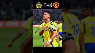 Al Nassr vs Manchester United  friendly match 2024 imaginary shorts football ronaldo youtube [upl. by Oinotla]