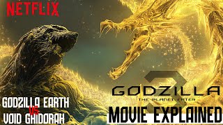 Godzilla The Planet Eater 2018  Explained In Hindi  Animation Action Adventure Movie [upl. by Heidi]