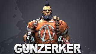 Borderlands 2  Gunzerker Class Preview [upl. by Priest]