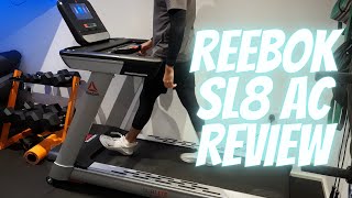 Best Reebok Treadmill Ever  Reebok SL8 AC Review [upl. by Lacefield]