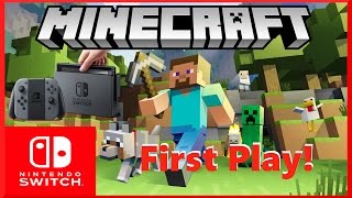 Let´s Play Minecraft Nintendo Switch Edition German  Deutsch [upl. by Bak]