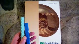 Math U See Pre Algebra Flip Through [upl. by Inaja995]