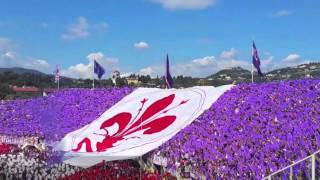 Inno Ufficiale ACF Fiorentina quotCanzone Violaquot [upl. by Nywra]