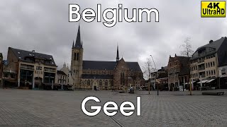 Virtual Walk in Geel Belgium 4K [upl. by Eirrotal637]