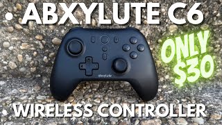 Abxylute C6  Affordable Wireless Gaming Controller [upl. by Adnarem7]